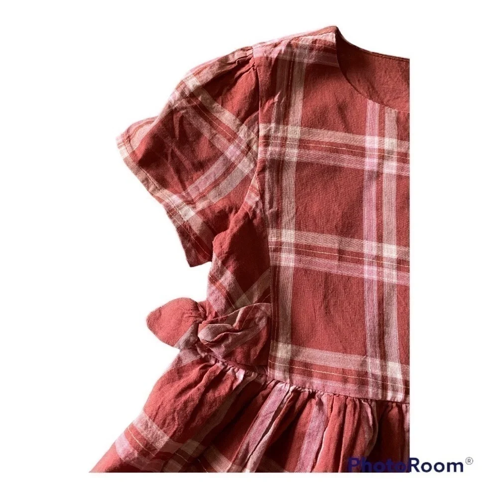 OSH KOSH BGOSH-BUTTON FRONT DRESS-SIZE 4T
